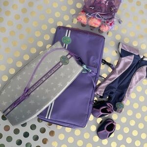 Purple and Gray dolls Accessory Set